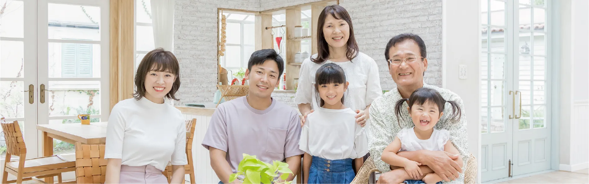 家族の写真